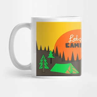 Let's go Camping Mug